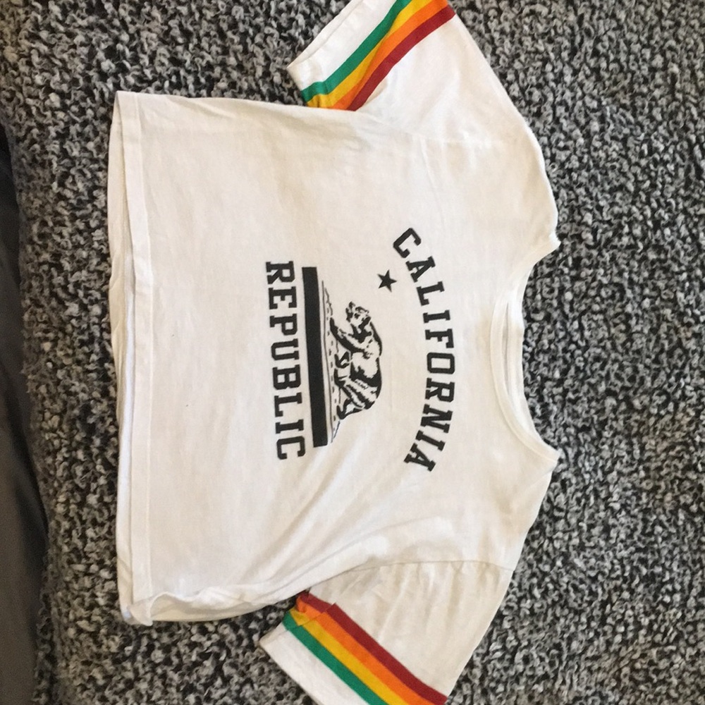 California Republic crop top